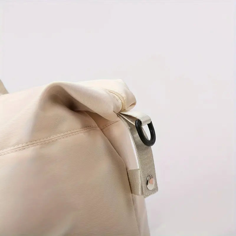 Compact Weekender Duffel Bag | Lightweight Canvas Travel Carryall with Shoulder Strap & Zipper Closure for Weekend Getaways, Gym & | Thomler