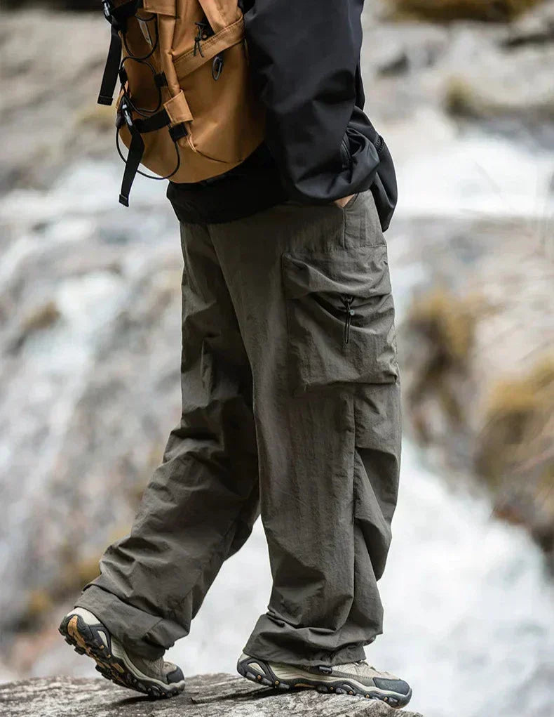 Rain-Ready Cargo Pants for Women – Waterproof Outdoor Trousers with Relaxed Fit for Hiking, Travel & Everyday Wear | Thomler