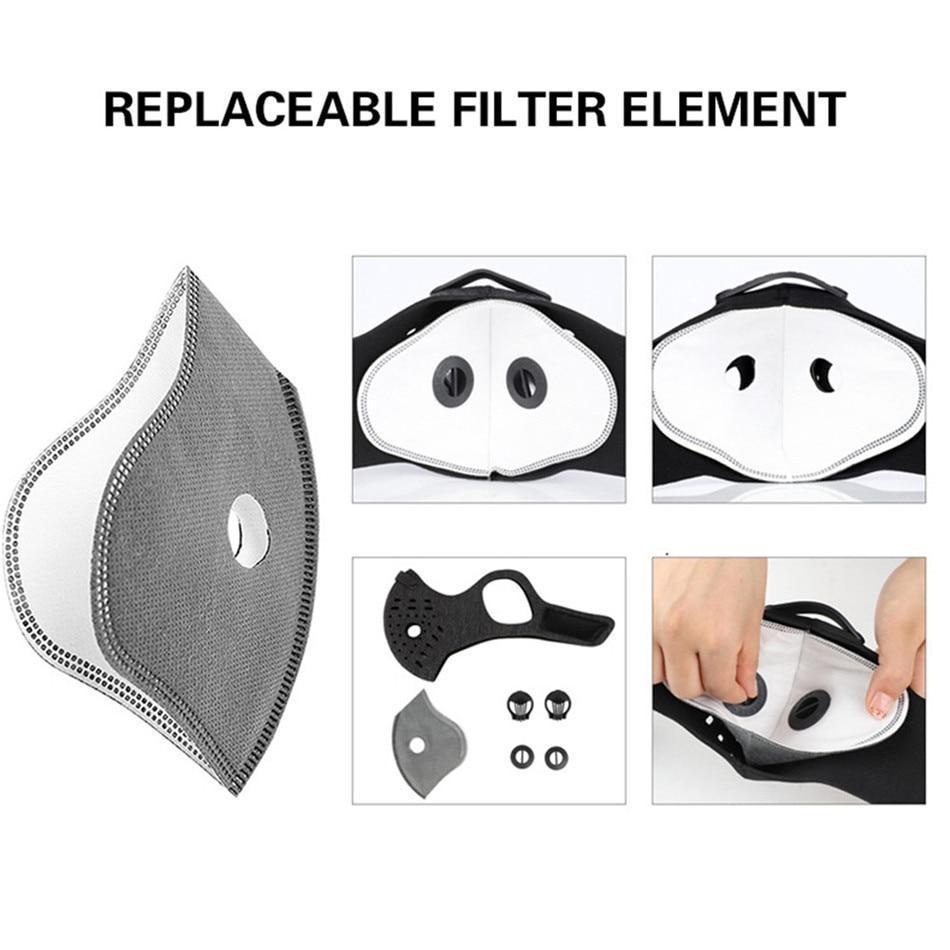 Washable Air Filter Face Mask for Dust, Allergen & Pollution Defense – Lightweight, Multi-Layer Protection for Daily Commuting, Travel & | Thomler