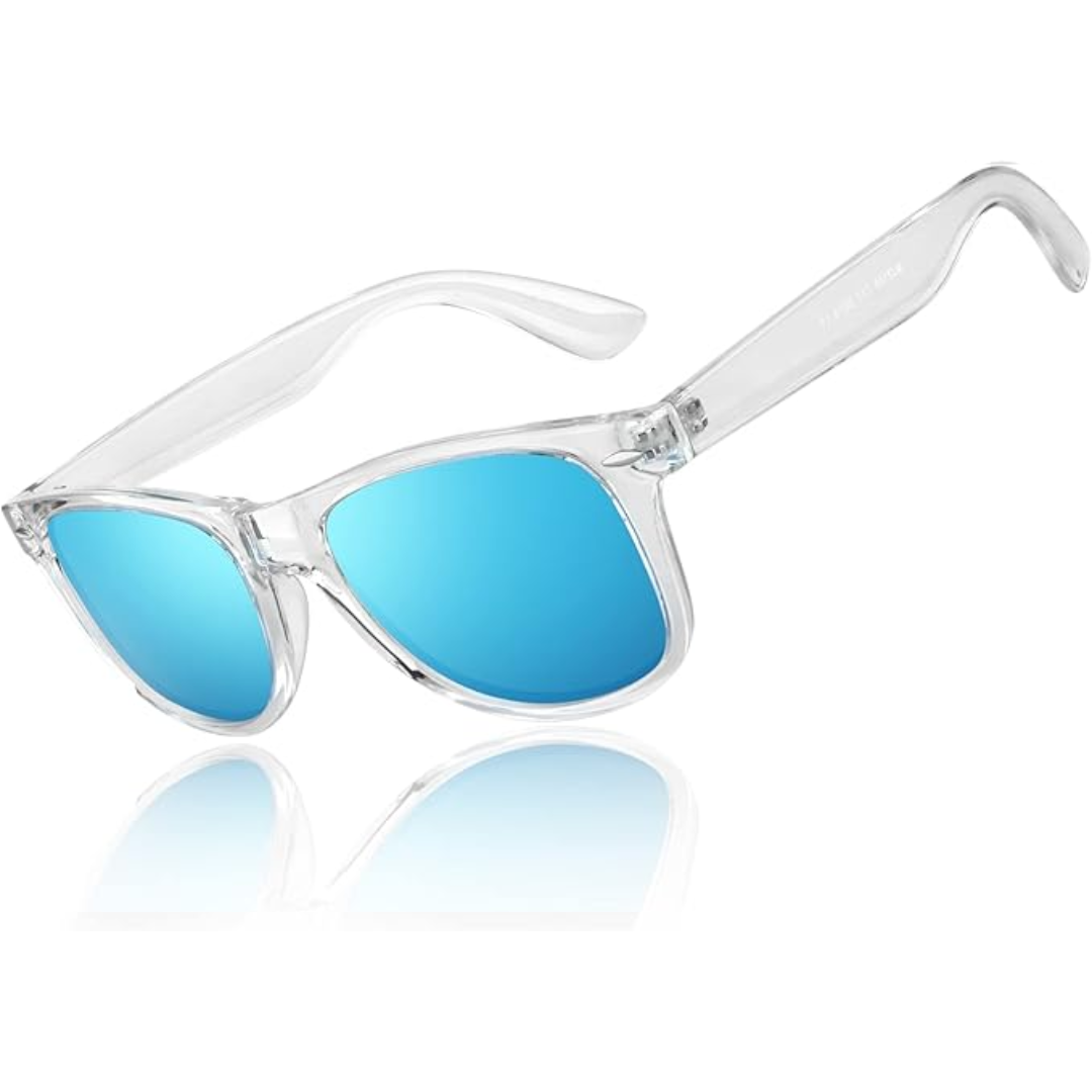 Polarized Retro Sunglasses UV400 Protection Unisex Vintage Eyewear Driving Hiking Water Sports Glare Reduction Lightweight Frames Men Women | Thomler