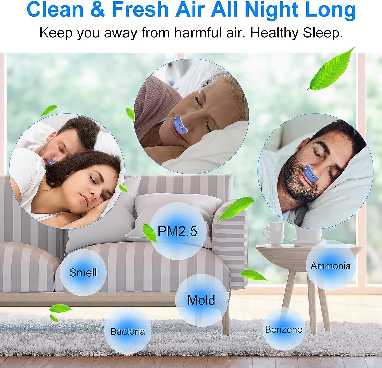 Portable Sleep Apnea Relief Device – Compact Nasal Airway Opener for Snore Reduction & Better Breathing | Thomler