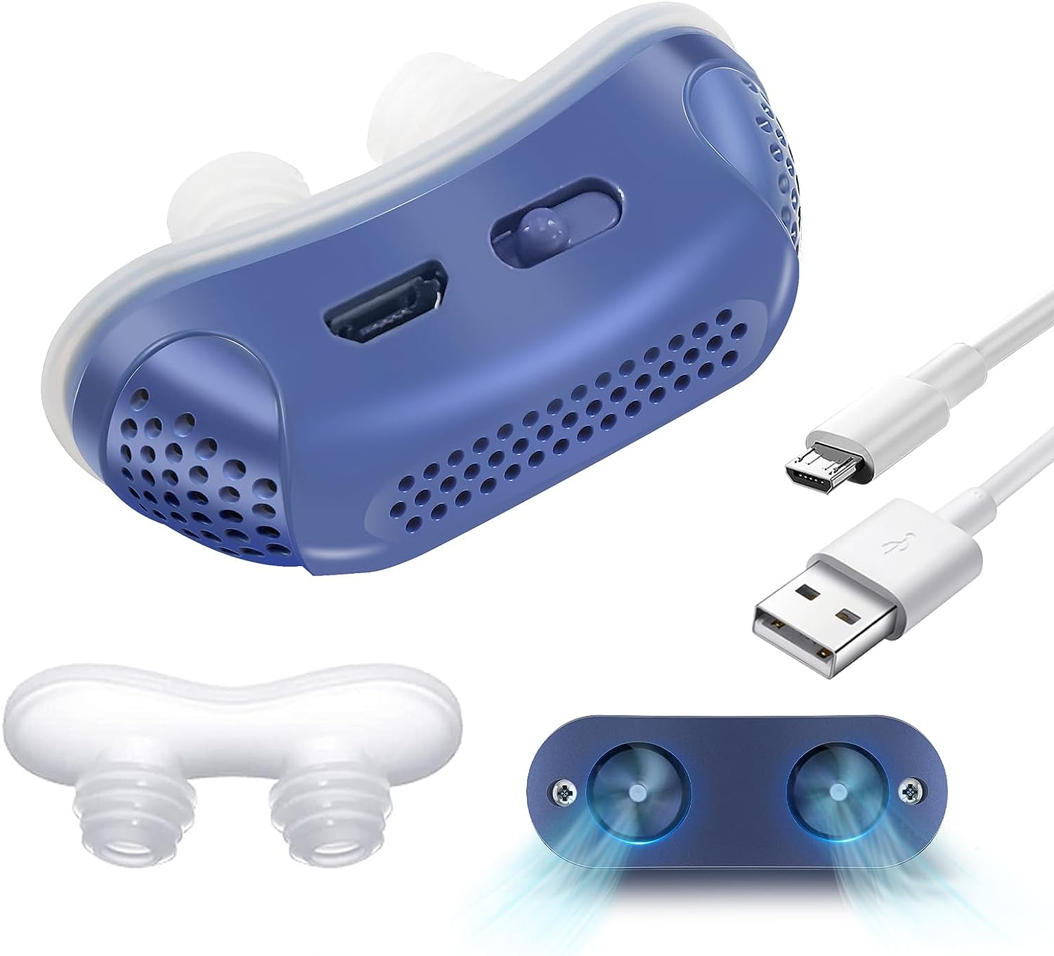 Portable Sleep Apnea Relief Device – Compact Nasal Airway Opener for Snore Reduction & Better Breathing | Thomler