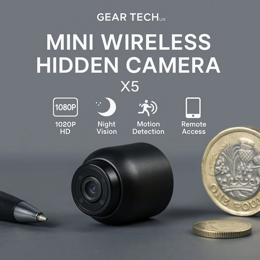 Discreet HD Security Camera with Infrared Vision & Motion Alerts for Home Monitoring | Thomler