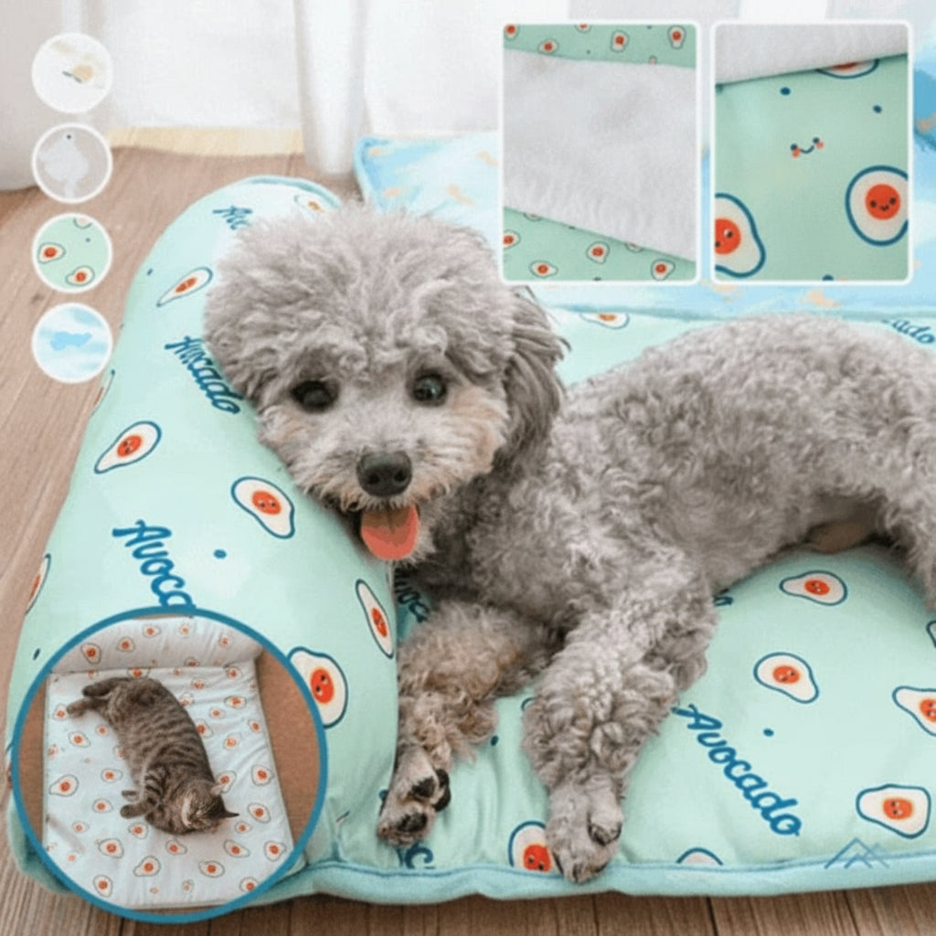 Self-Cooling Pet Pad for Dogs & Cats – No Power Needed, Portable Chill Mat for Home or Travel | Thomler