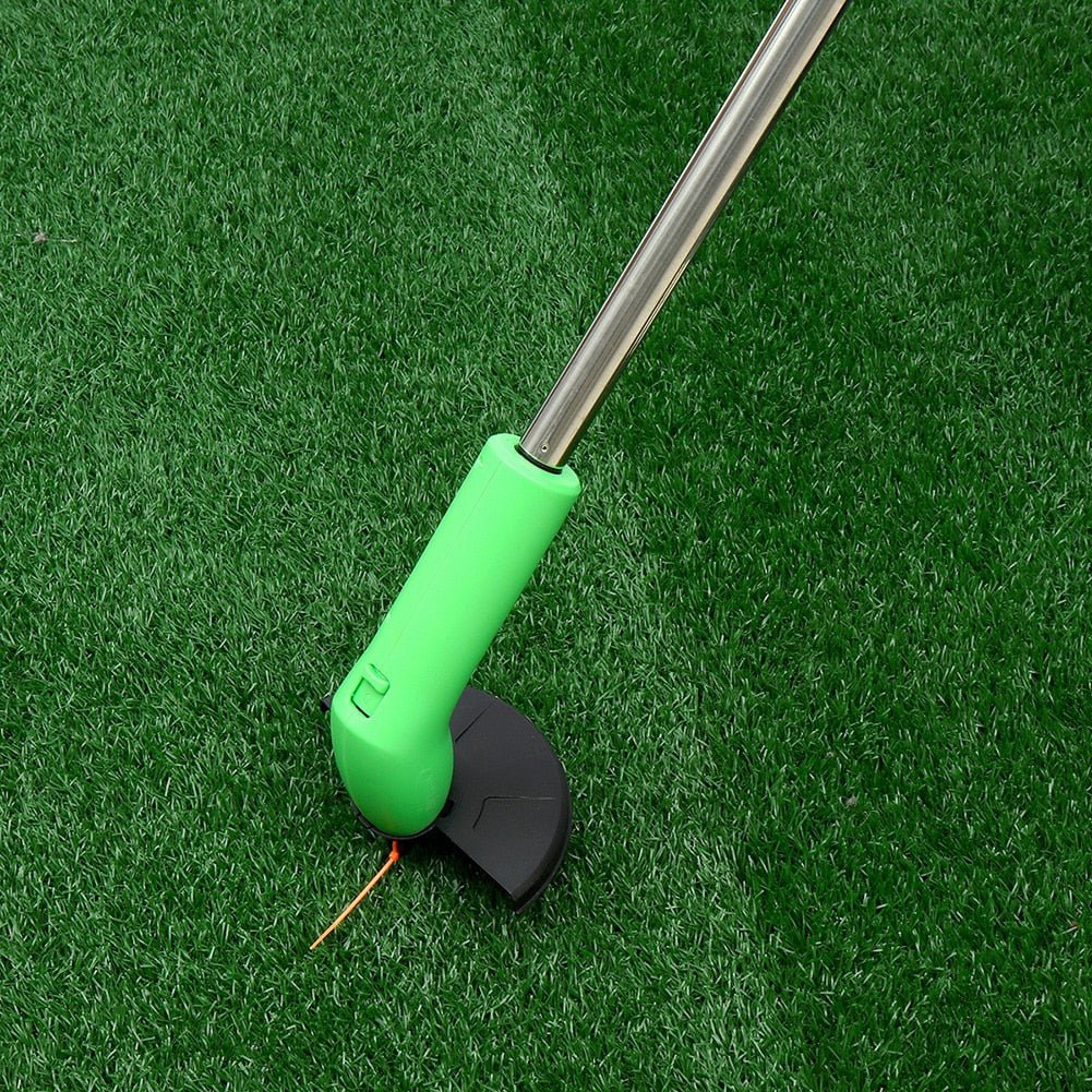 Battery-Powered Lawn Edger & String Trimmer for Yard Maintenance – Rechargeable Grass Cutter with Adjustable Handle for Garden Borders & | Thomler