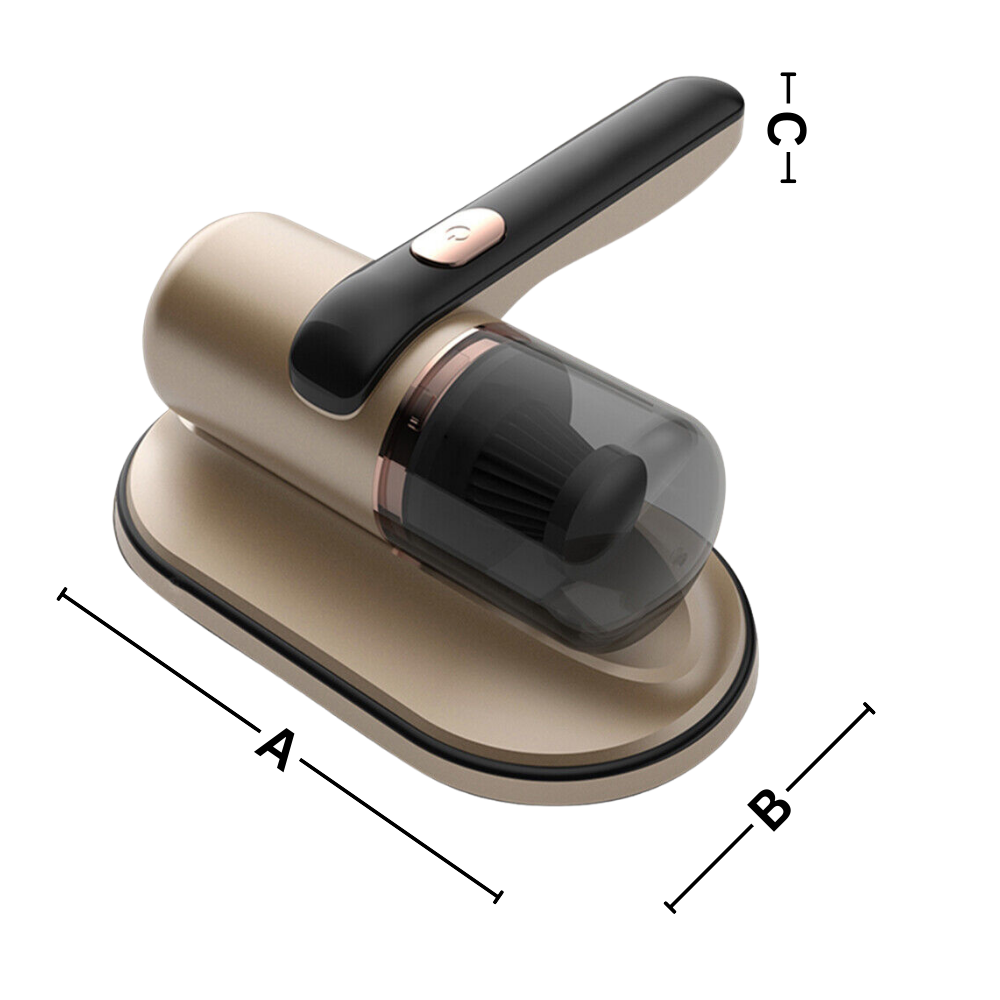Cordless Handheld UV Sanitizing Vacuum for Mattresses, Upholstery & Fabric Surfaces | Allergen Removal | Thomler