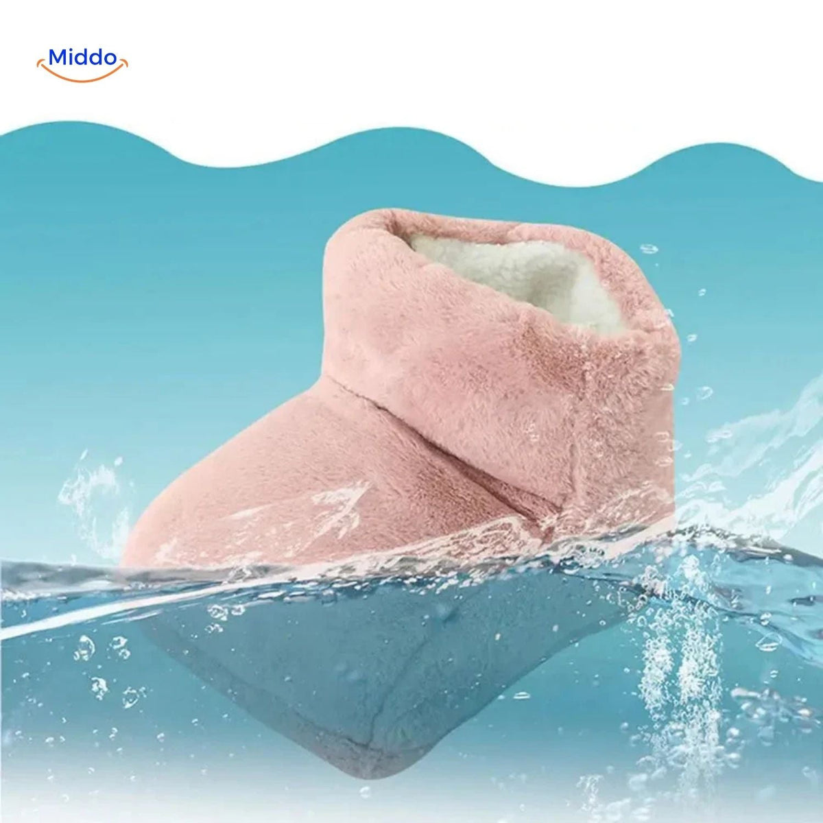 Heated Foot Warmer Slippers with USB Power – Soft Plush Cushion for Cold Feet, Home Office & Desk Use | Thomler