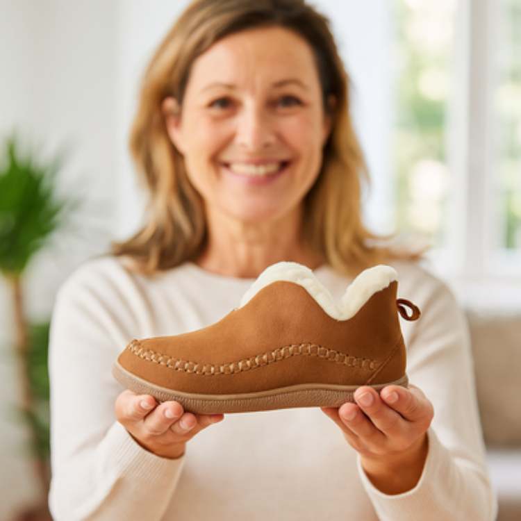 Thermal Insulated Slippers with Arch Support for Women & Men – Anti-Slip Indoor Outdoor House Shoes for Cold Weather, Winter, Home & Office | Thomler