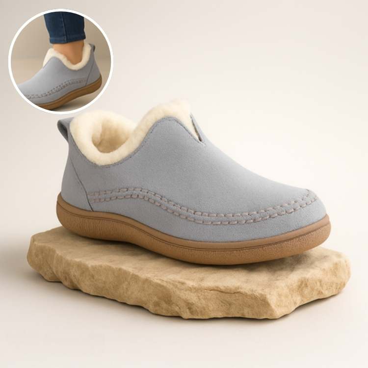 Thermal Insulated Slippers with Arch Support for Women & Men – Anti-Slip Indoor Outdoor House Shoes for Cold Weather, Winter, Home & Office | Thomler