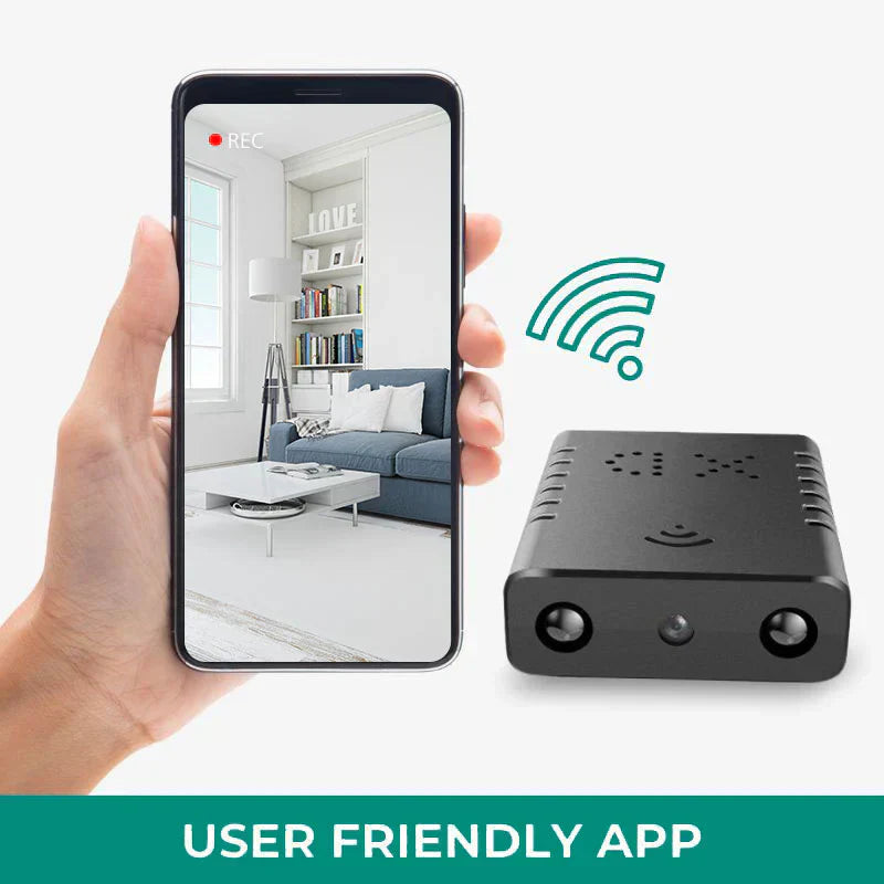 Mini HD Camera Wi-Fi 1080P Compact Indoor Surveillance with Night Vision Motion Detection | Thomler