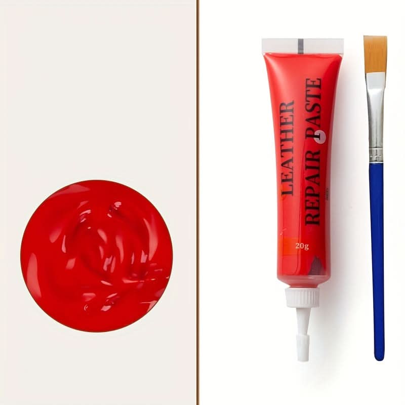 Leather & Vinyl Repair Kit for Couches, Car Interiors & Upholstery – 12 Color Options for Furniture Touch-Ups | Thomler