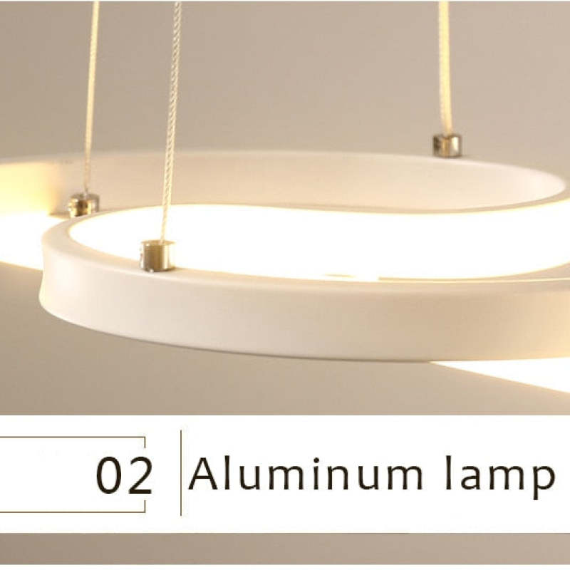 Treble Clef Hanging Ceiling Fixture – Metal & Silicone Statement Lamp for Dining Room & Living Room | Thomler