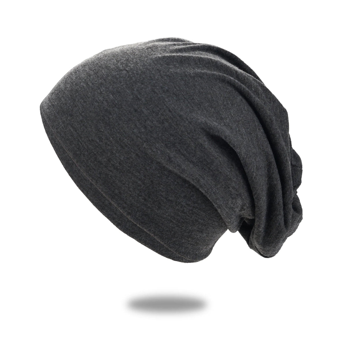Slouchy Knit Beanie – Soft Stretch Winter Hat for Men & Women – Breathable All-Season Headwear – Machine-Washable Casual Cap | Thomler