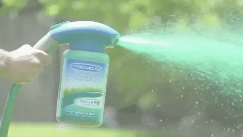 Spray-On Grass Seed Hydro Seeding System for Bare Spots & Dog Patches – Garden Hose Attachment Lawn Repair Kit for Quick Coverage & Green | Thomler