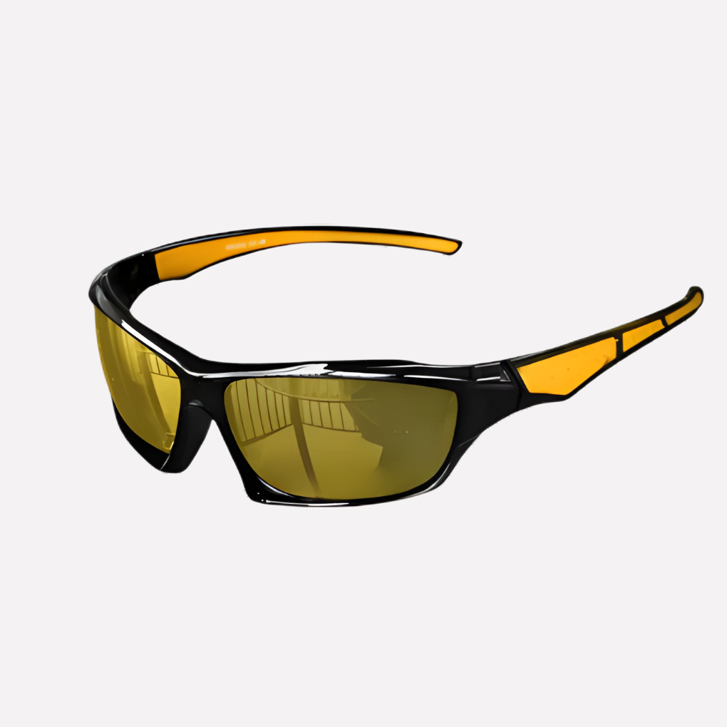 Wraparound Athletic Sunglasses with Polarized Lenses & Full UV Protection for Running, Cycling, Fishing & Driving | Thomler