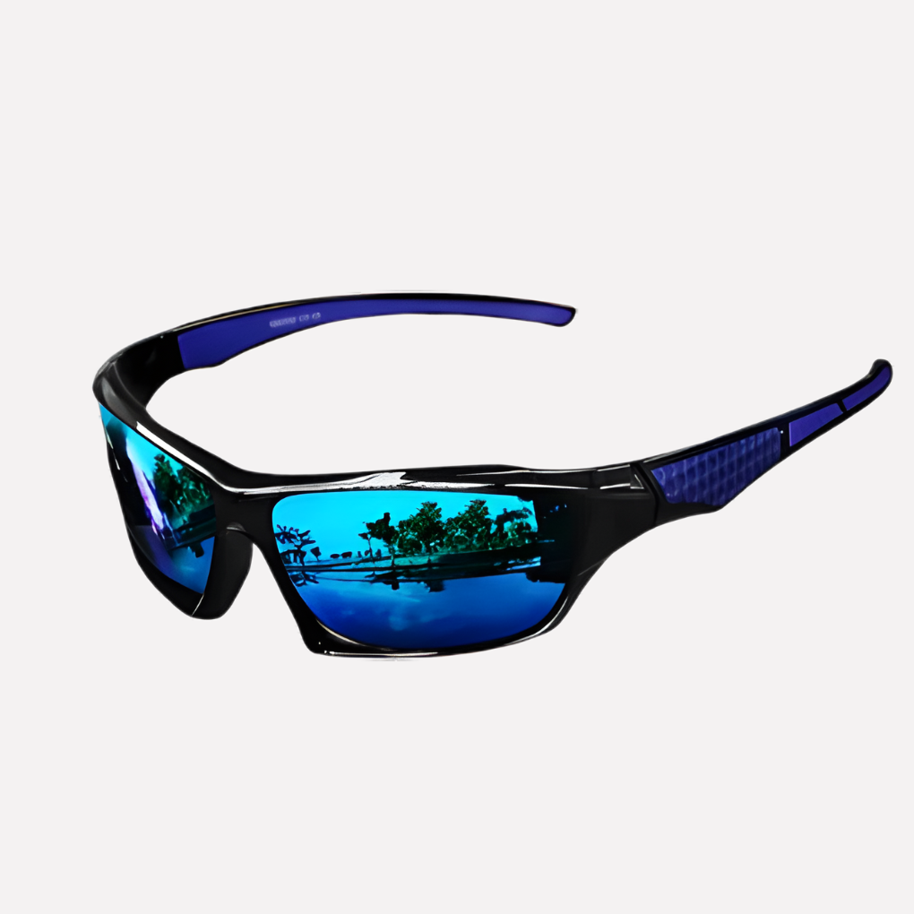 Wraparound Athletic Sunglasses with Polarized Lenses & Full UV Protection for Running, Cycling, Fishing & Driving | Thomler