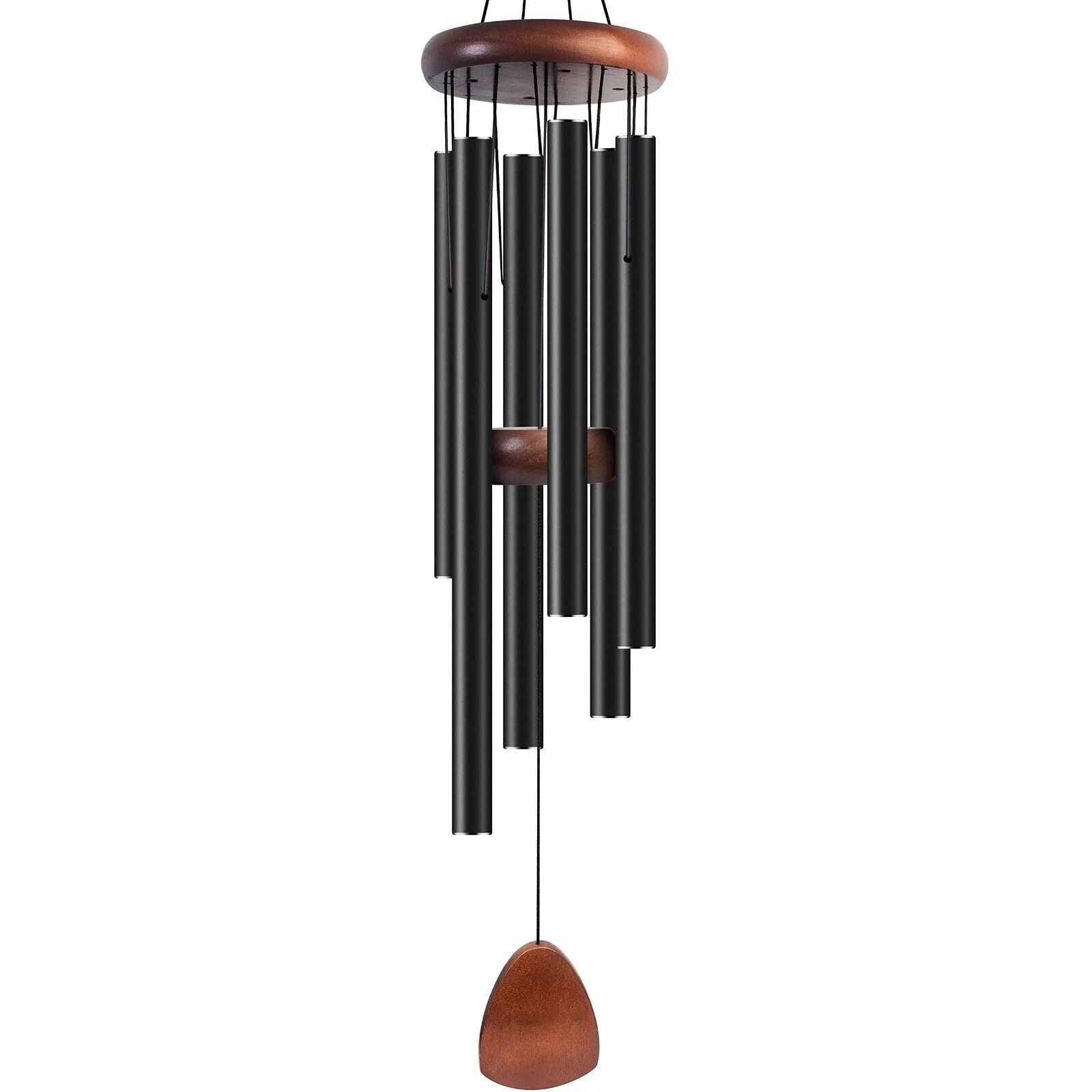 Outdoor Wind Chimes with Deep Resonant Tones - Aluminum Garden Chime for Patio Decor & Backyard Relaxation - Rustproof Hanging Bell Accent | Thomler