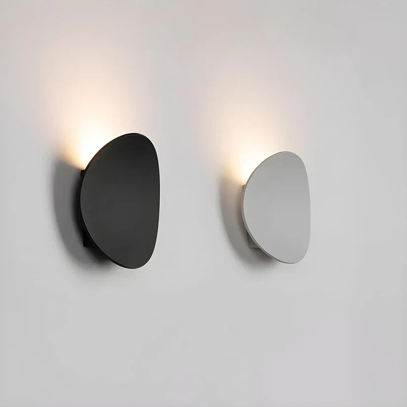 LED Wall Sconce – Round Aluminum Disk Light, 7W Modern Fixture for Bedroom, Hallway, Living Room & Office | Thomler