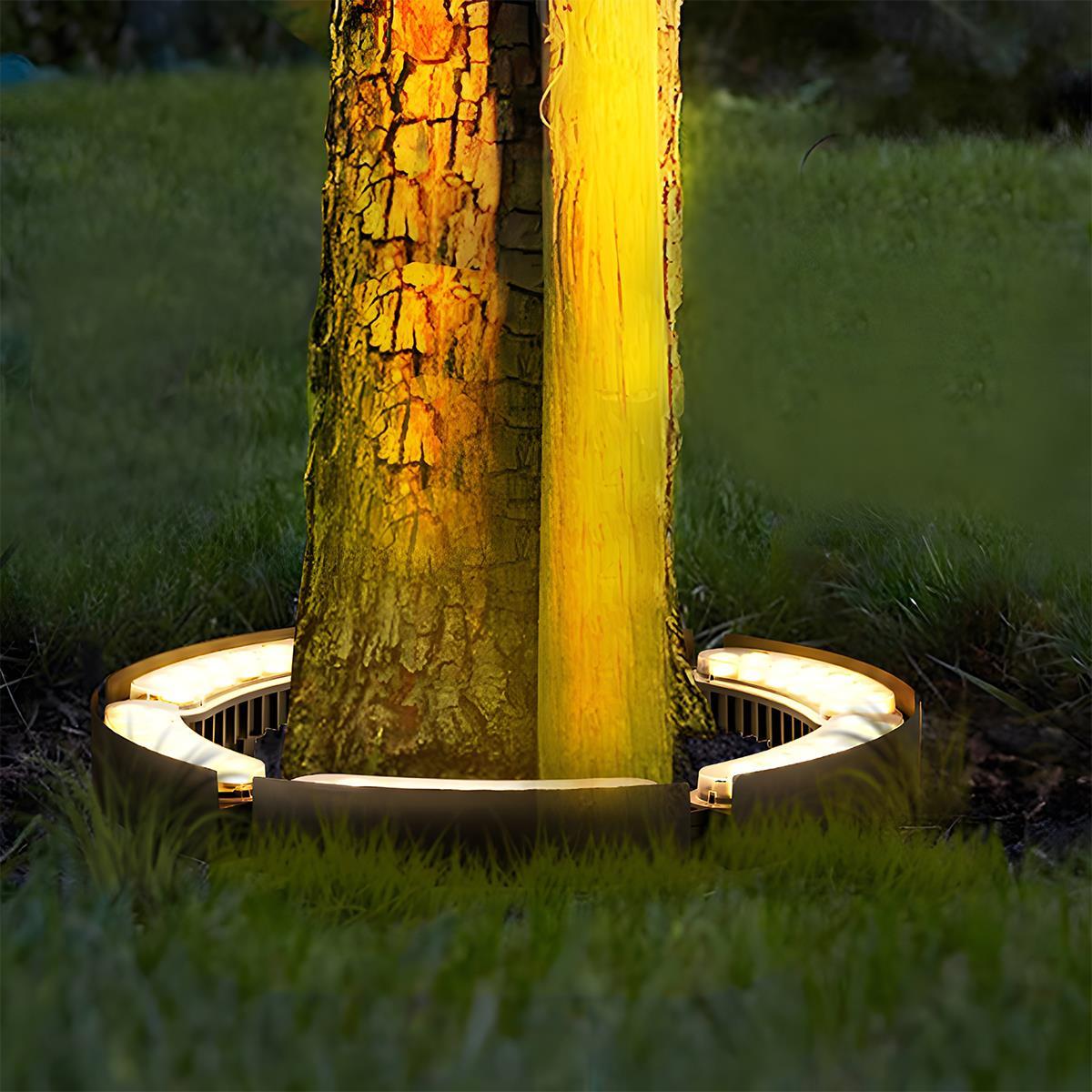 Garden Spotlight Cast Aluminium 24.5 cm 12W Black Outdoor Tree Pathway Landscape Spike Light | Thomler