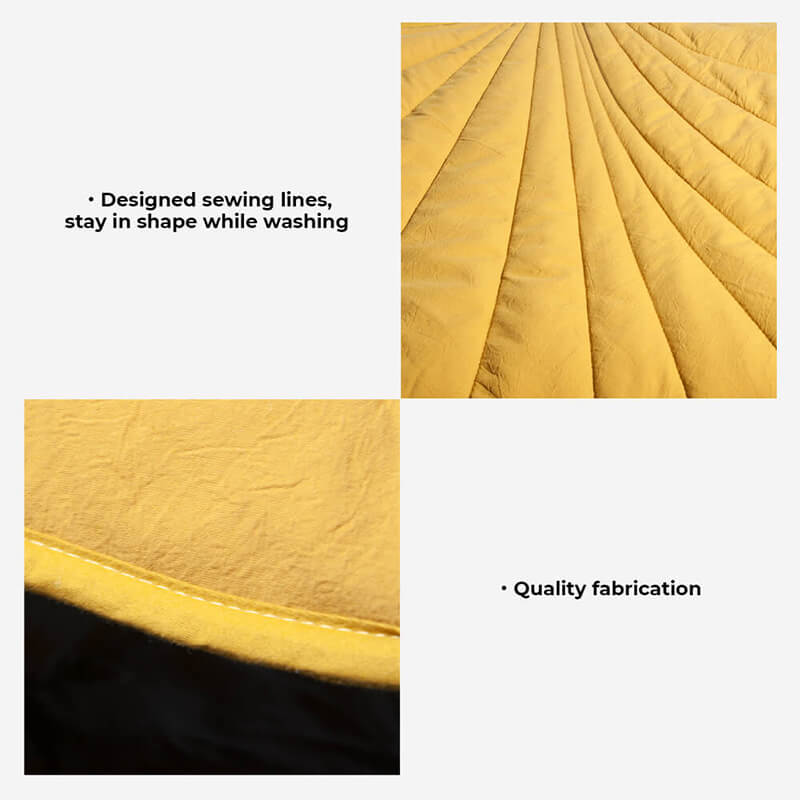 Botanical Leaf-Shaped Pet Throw Blanket - Soft Cotton-Polyester Cover for Dogs & Cats - Machine Washable Couch Protector & Floor Mat for | Thomler