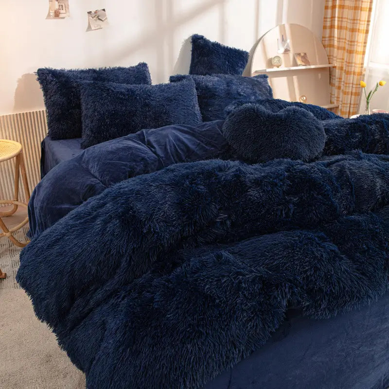 Ultra-Soft Sherpa Fleece Comforter Set – Plush Cloud-Like Warmth for Winter Nights | Thomler