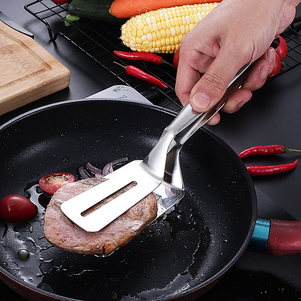Grill Clamp Stainless Steel Heat Resistant Barbecue Grilling Accessory For Meat Fish Vegetables Outdoor Cooking Tool | Thomler