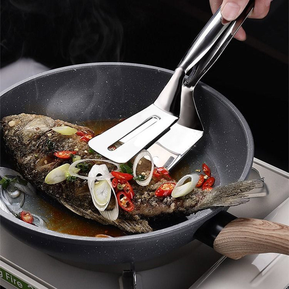 Grill Clamp Stainless Steel Heat Resistant Barbecue Grilling Accessory For Meat Fish Vegetables Outdoor Cooking Tool | Thomler