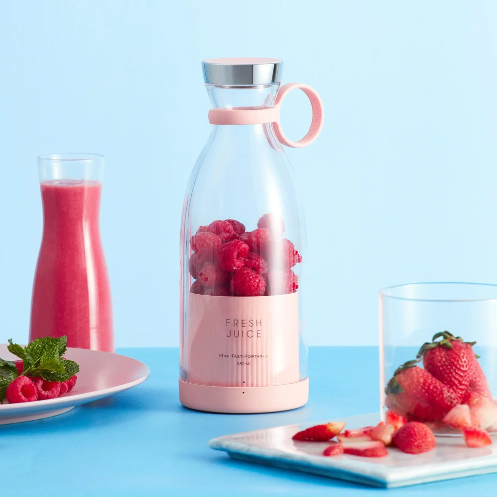 Portable Blender Bottle BPA-Free 420 ml USB Rechargeable Smoothies On The Go | Thomler