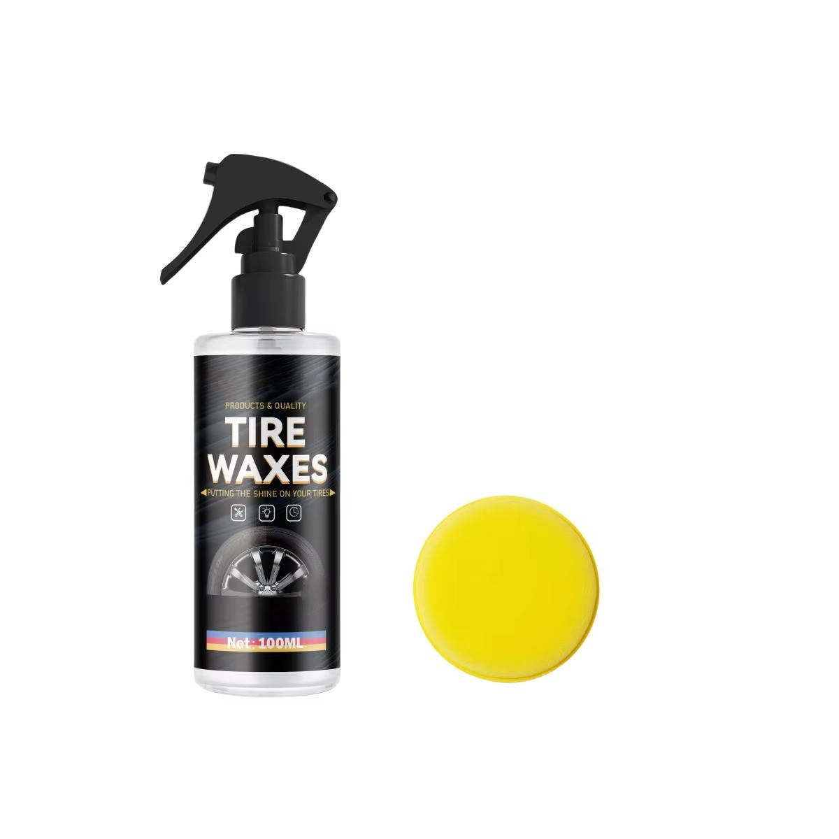 Rubber Revitalizer & Protectant Duo for Automobile Wheels – Restores Deep Color & Guards Against Sun Damage for Cars, Trucks & SUVs | Thomler