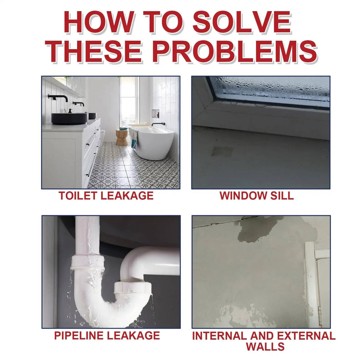 All-Purpose Instant Sealing Spray for Cracks and Leaks – Multi-Surface Waterproof Repair – Flexible Formula for Roof, Gutter, Tile and | Thomler