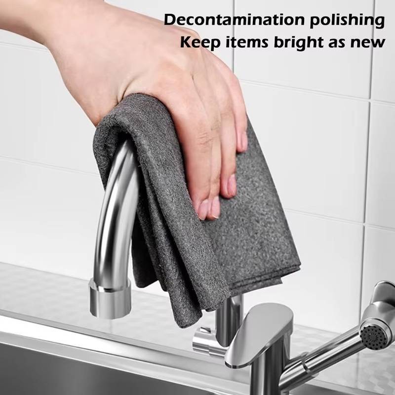 Reusable All-Surface Cleaning Towels – Absorbent Wipe Set for Glass, Auto Detailing & Countertops – 10-Pack | Thomler