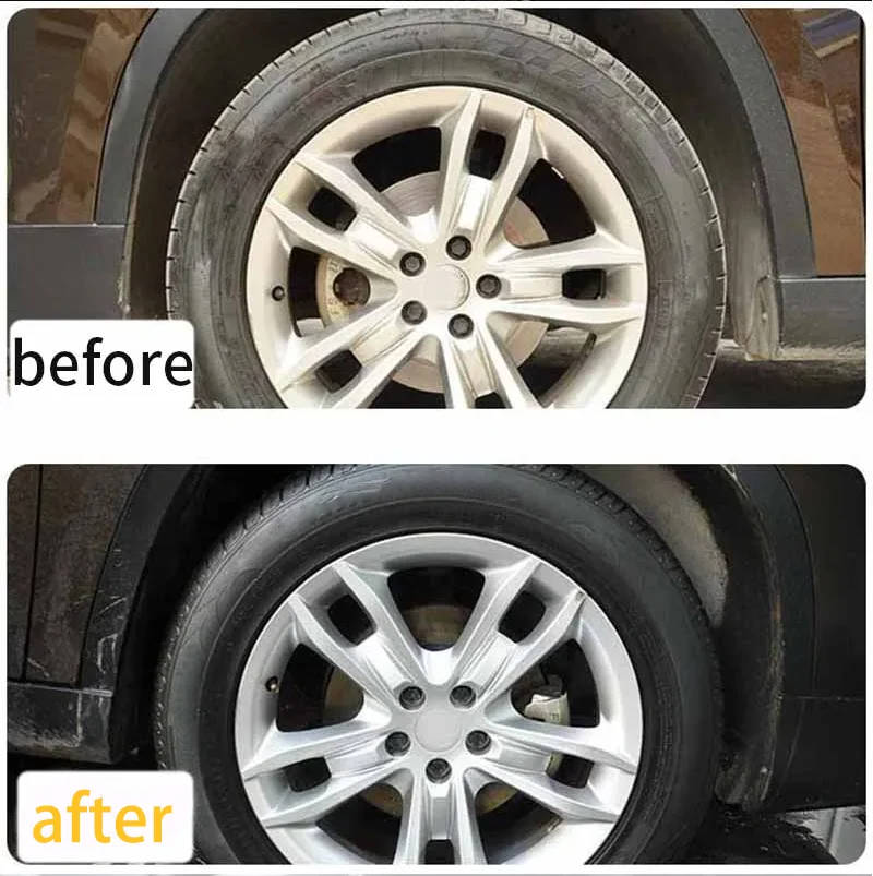 Rubber Revitalizer & Protectant Duo for Automobile Wheels – Restores Deep Color & Guards Against Sun Damage for Cars, Trucks & SUVs | Thomler