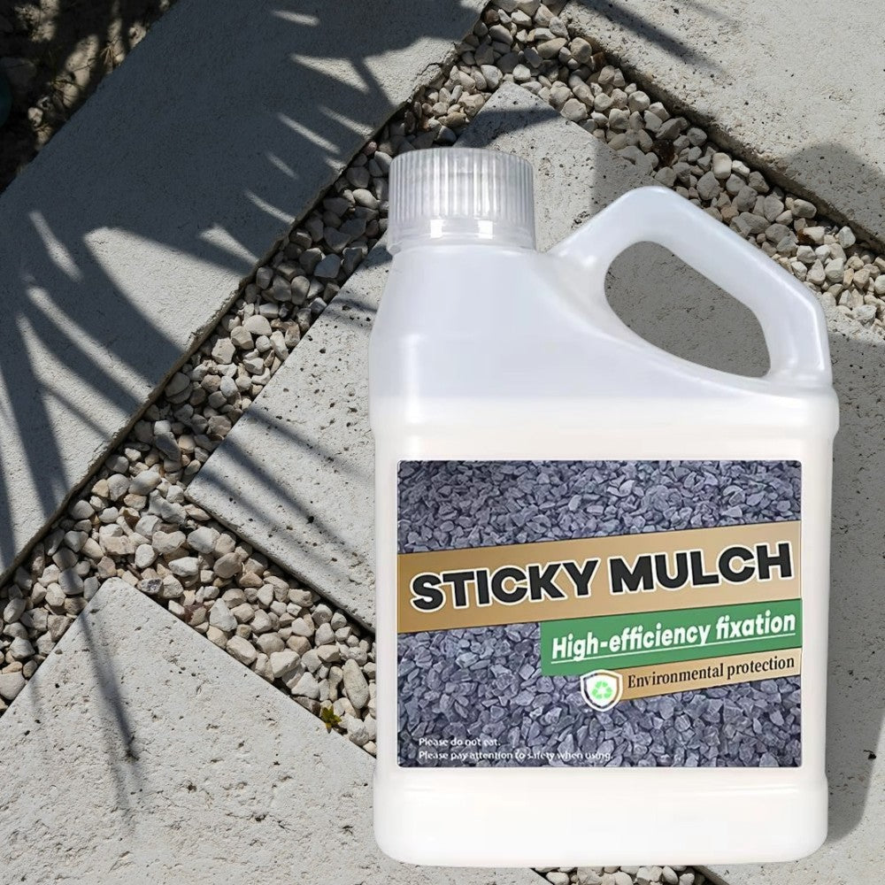 Landscape Adhesive for Mulch, Gravel & Sand – Weatherproof Binder for Beds, Paths & Slopes – Covers 86–130 sq ft | Thomler