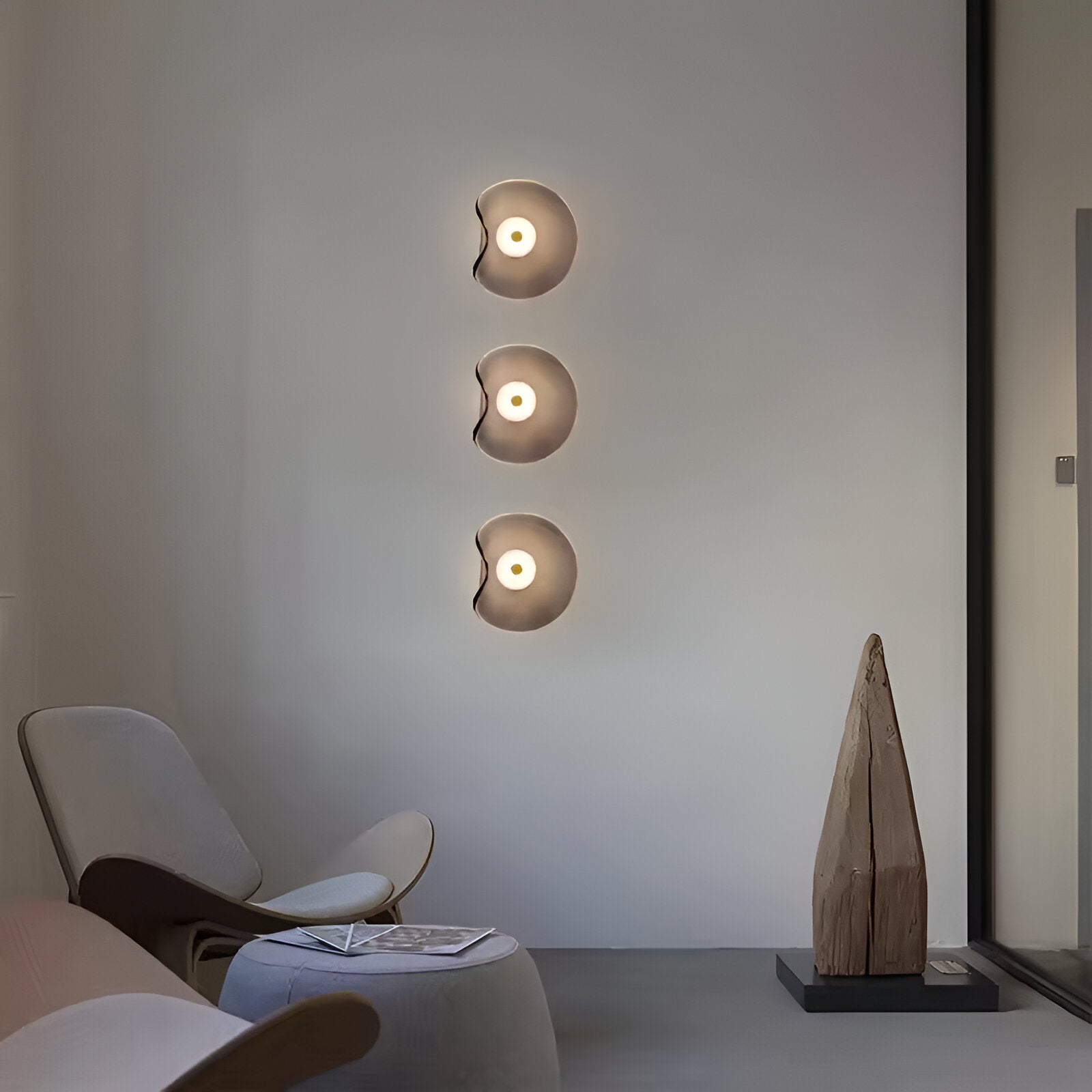 Wall Lamp Glass 25.0 cm Warm White LED Bedroom Living Room Up Down Light Modern Nordic Sconce | Thomler