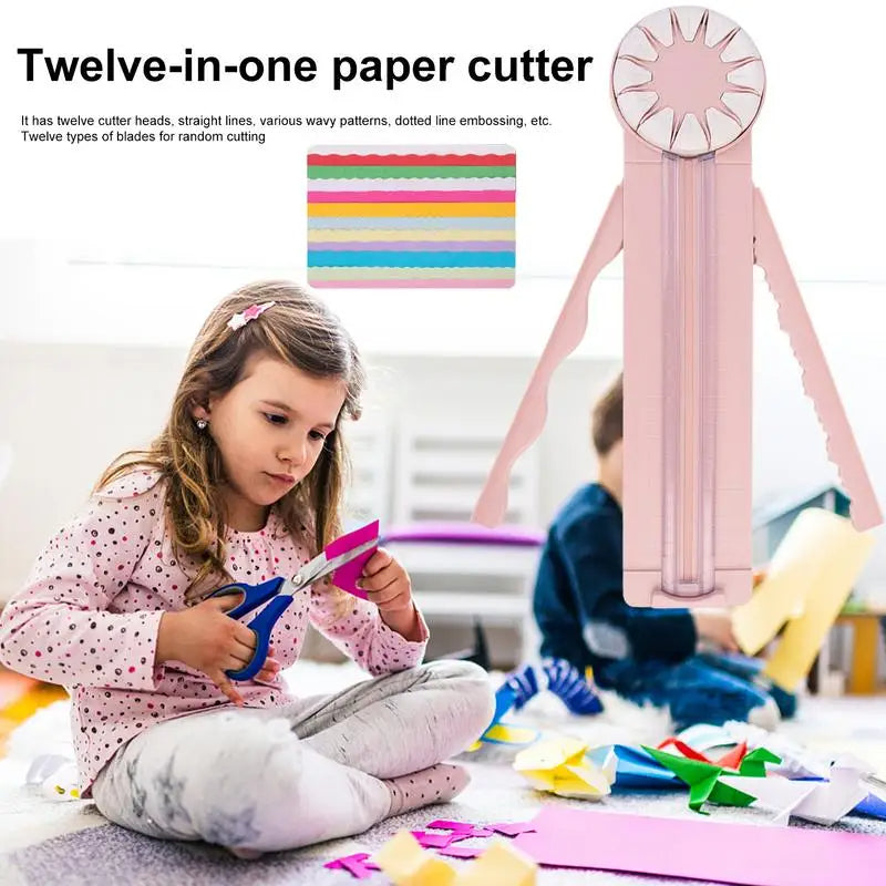 Rotary Craft Blade with 12 Edge Styles for Scrapbooking & Gift Wrapping | Thomler