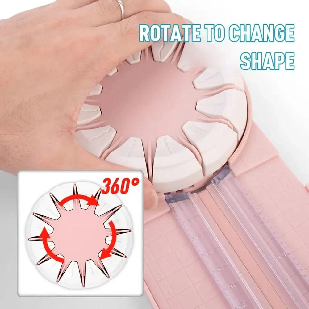 Rotary Craft Blade with 12 Edge Styles for Scrapbooking & Gift Wrapping | Thomler