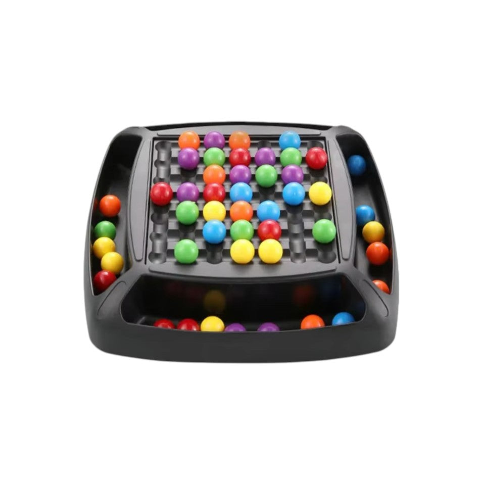 Screen-Free Strategy Board Game for Kids & Adults – Family Fun Logic Puzzle with Color Marbles for 2+ Players | Thomler