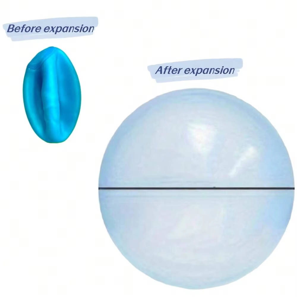Inflatable Transparent Play Ball 3-Pack for Kids Outdoor Indoor Pool Yard Games Bounce Toss Kick Backyard Fun Water Air Fill Portable | Thomler