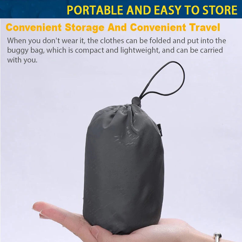Packable Rain Shell Jacket with UPF 40+ Sun Protection & Quick-Dry Fabric for Hiking, Running, Cycling & Everyday Outdoor Use | Thomler