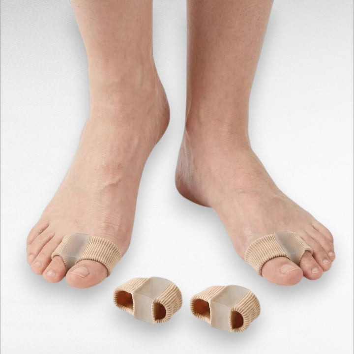 Gel Toe Spacers for Bunions, Hallux Valgus & Overlapping Toes – Soft Separator Cushions for Pain Relief & Alignment, Wearable in Shoes or | Thomler