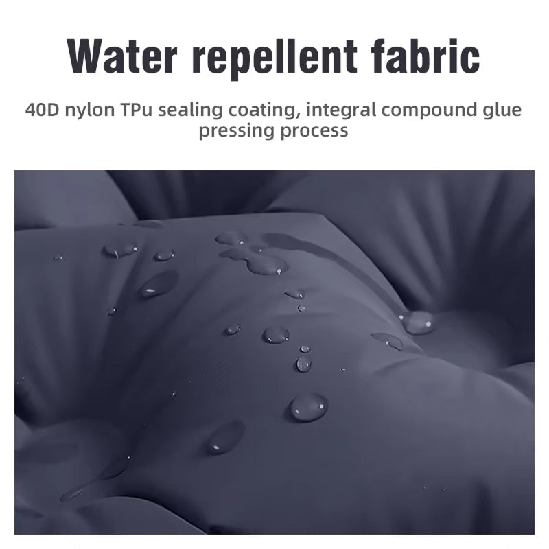 Self-Inflating Double Sleep Pad with Integrated Foot Pump for Two – Insulated Waterproof TPU Camping Mat for Backpacking, Tent Camping & | Thomler