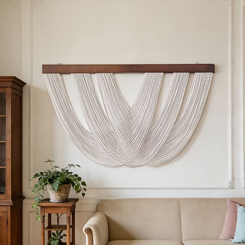 Handwoven Cotton Tapestry – Boho Wall Hanging for Modern Living Spaces | Thomler