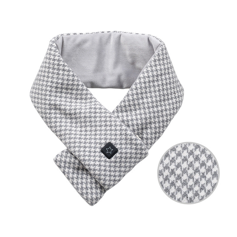 USB-Powered Heated Neck Scarf – Adjustable Temperature Wrap for Cold Weather & Muscle Relief | Thomler
