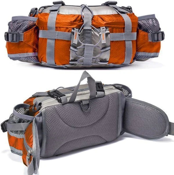 Lightweight Waterproof Running Belt Bag with Bottle Holders for Hiking, Jogging & Travel | Thomler
