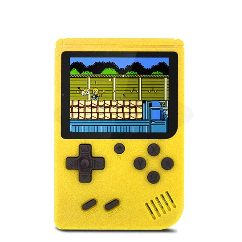 Game Console Plastic 7 Hours Portable Retro Gaming 400 Games TV Output Handheld Entertainment Travel Arcade System | Thomler