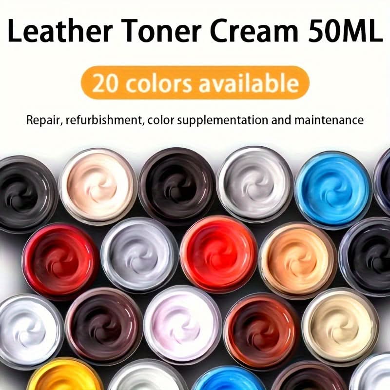Leather Touch-Up Paint for Couches, Bags & Shoes – Smooth Coverage for Worn Surfaces | Thomler