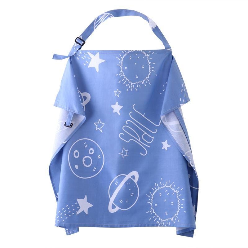 Breastfeeding Privacy Apron with Adjustable Neck Strap – Lightweight Cotton Feeding Shield for Moms – Portable Infant Nursing Drape | Thomler