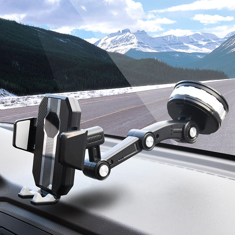 Adjustable Windshield Phone Mount with Extendable Arm for Smartphones & GPS Navigation in Cars, Trucks, SUVs | Thomler