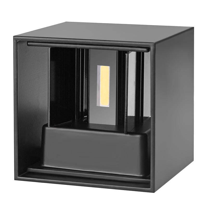 Adjustable Cube LED Outdoor Wall Light for Patio & Entryway | Thomler