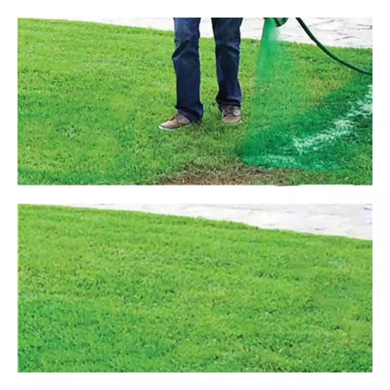 Grass Seed Coating Spray for Bare Lawn Patches – Hydro Seeding Solution for Yard Repair, Turf Restoration & Dense Green Coverage | Thomler